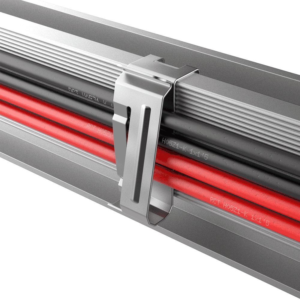 Clips para perfil estructural*