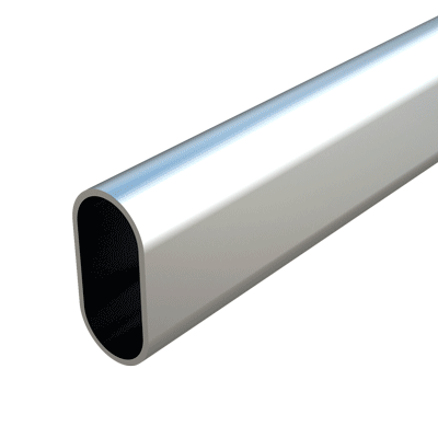 Conector para tubo ovalado*