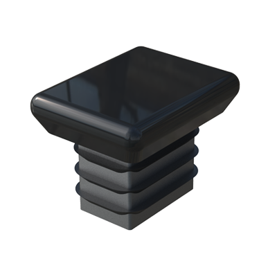 Nuestras conteras para tubos rectangulares tienen una cabeza que sobresale en forma de pirámide invertida. Están disponibles para tubos cuadrados: LH y LHA. Si quieres esta familia con chapa metálica, visita nuestra familia LIC.