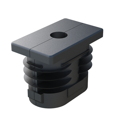 Nuestras conteras para tubo rectangular, están diseñadas en 2 partes con una tuerca hexagonal roscada incorporada en el conjunto. Están disponibles para tubos cuadrados: LJV. Se usan con nuestros Niveladores, visita nuestra gama.