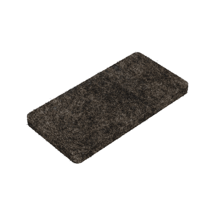 Nuestro tope rectangular adhesivo con fieltro ha sido diseñado para proporcionar un buen comportamiento al deslizamiento, un tacto agradable y evita las rayaduras y los ruidos. Está disponible en cuadrado: LQFC y en redondo: LQFR.