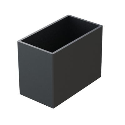 Nuestras conteras exteriores son para tubos rectangulares. Han sido diseñadas para la protección contra golpes y polvo, y proporciona un buen acabado. Están disponibles para tubos cuadrados: LU y para tubos ovalados: LFOK.