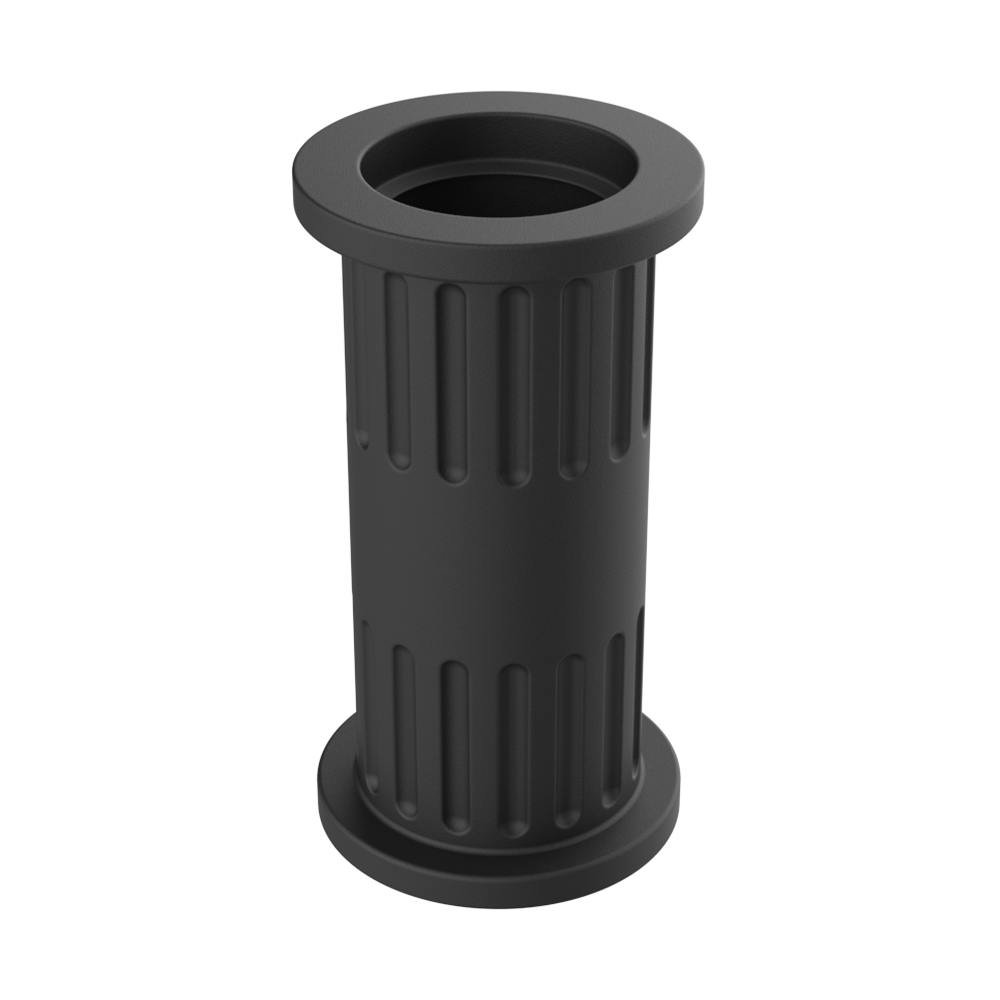 <p>Nuestros manguitos de acoplamiento <b>MDA</b> están fabricados en <b>TPE</b> flexible para la unión de tubos.</p>

<p>Estos componentes, <b>resistentes a los rayos UV</b>, se montan a presión en los extremos del tubo. Su dentado interno garantiza una fijación firme adaptándose al perfil exterior. Se utilizan para prolongar tramos de tubo o para conectar tubos corrugados con otros tipos de conducto.</p>

<p>· <b>Material:</b> TPE<br>
· <b>Color:</b> negro<br>
· <b>Temperatura de uso:</b> -40°C / +120°C<br>
· <b>Protección IP:</b> IP66 según EN 60529</p>

<p><i>No contienen cadmio, silicona ni halógenos. Disponibles en color gris bajo pedido.</i></p>