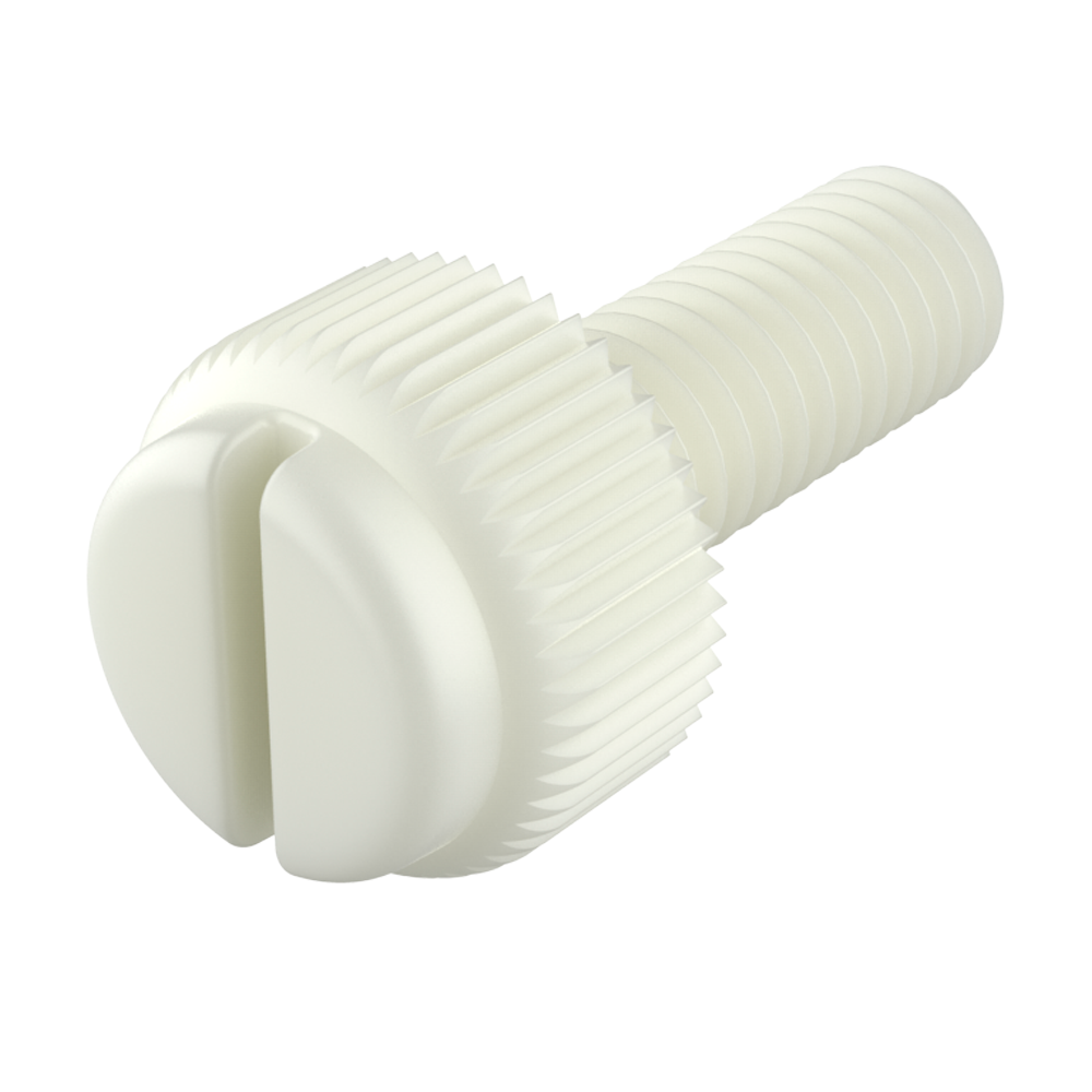 <p>Los tornillos MTCER se fabrican en <strong>PA66</strong>,  termoplástico técnico de alta calidad que combina excelente resistencia mecánica, buena estabilidad térmica y adecuada resistencia química. Son una alternativa ligera y fiable frente a los tornillos metálicos en múltiples aplicaciones industriales.</p>

<p><strong>Propiedades principales</strong><br>
&bull; <strong>Térmicas:</strong> PA66 hasta 100 °C<br>