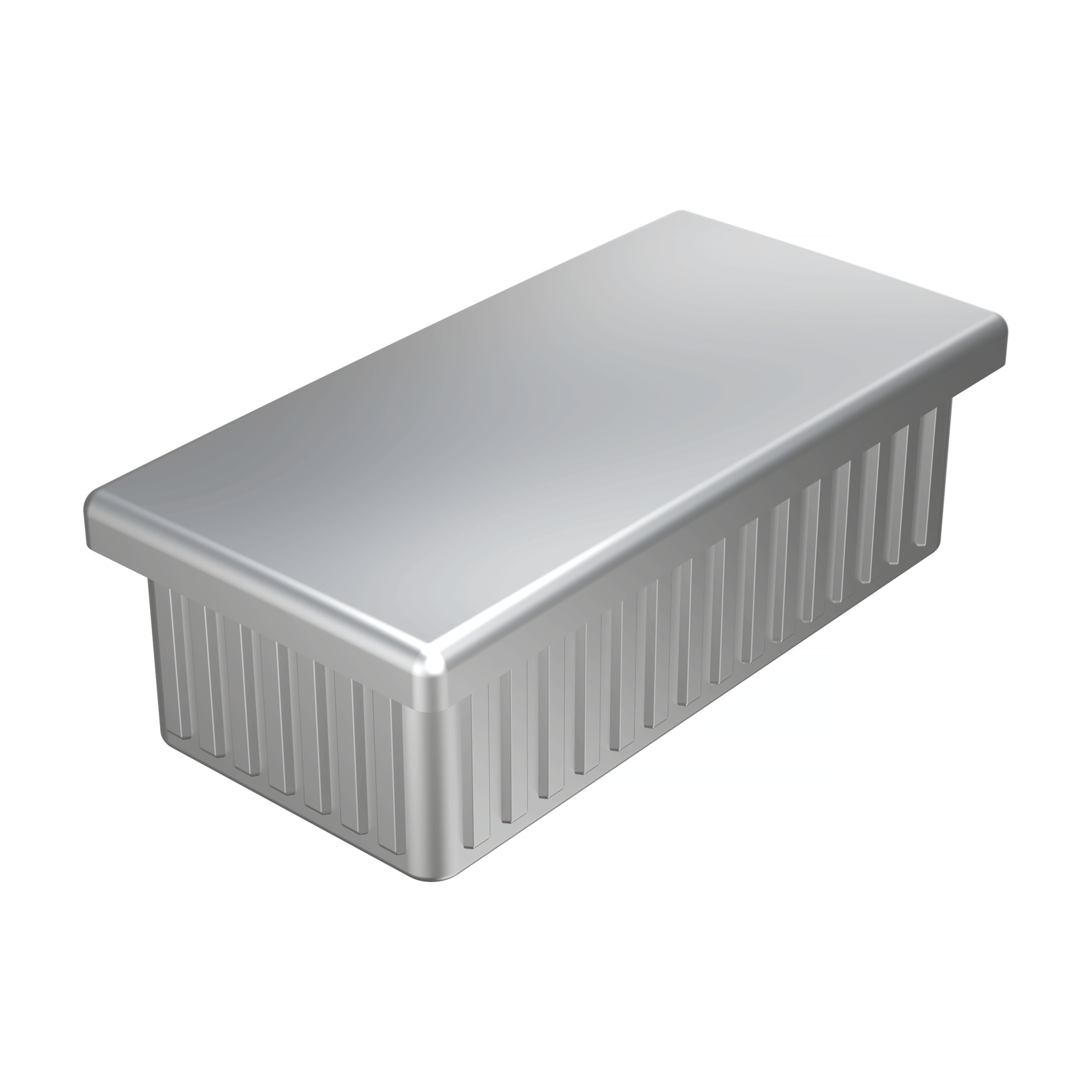 Nuestras conteras <b>rectangulares cromadas</b> MTGL se fabrican en <b>ABS</b>, material idóneo para el proceso de cromado al que se somete esta familia de producto. <br><br>
El tratamiento galvánico <b>estándar</b> ofrece un acabado estético de alta calidad y es, exclusivamente, para uso en <b>interiores</b>.<br><br>
Estos tapones están disponibles con acabado <i>Cromado brillante/pulido - Cromado mate/satinado - Niquelado brillante/pulido - Niquelado mate/satinado - Dorado brillante/pulido - Dorado mate/satinado – Inox</i>, así como con la opción de <b>personalización mediante grabado por láser</b>.<br><br>

Si desea esta misma pieza en ABS <b>color negro</b>, consulte nuestra familia <b><a href='https://www.iscsl.es/contera-para-tubo-rectangular-abs/mtglq/'target='_top'>MTGLQ</a></b>.