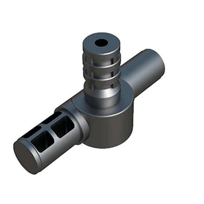 Nuestro conector <b>articulado</b> ha sido diseñado para conectar <b>3 tubos redondos</b> - conector de varias piezas. En el eje horizontal, el sistema de articulación se puede ajustar continuamente desde <b>45⁰ hasta 200⁰</b>.
La espiga vertical puede girar alrededor de su propio eje, pero no se puede inclinar, y se puede reemplazar para conectar tubos de dimensiones y formas diferentes.
El <b>Nylon</b> (PA6) utilizado es de alta resistencia y se caracteriza por una vida útil muy larga y gran resistencia al envejecimiento.
Si busca la pieza para 4 tubos: SROC, o para 2 tubos: SROBL. <br><br>
* <b><i>Tipo 1</i></b>: Movimiento de rotación libre. .<br><br>
Póngase en contacto con nuestra oficina comercial si la media o cualquier otra especificación del producto no se encuentra dentro del programa estándar.
